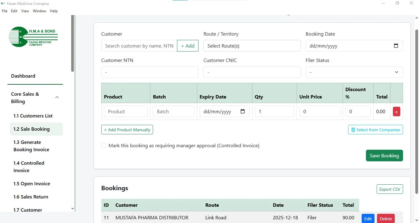 Financial Operations Tool